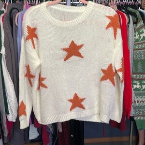 NWOT Star Sweater (Unknown Brand)